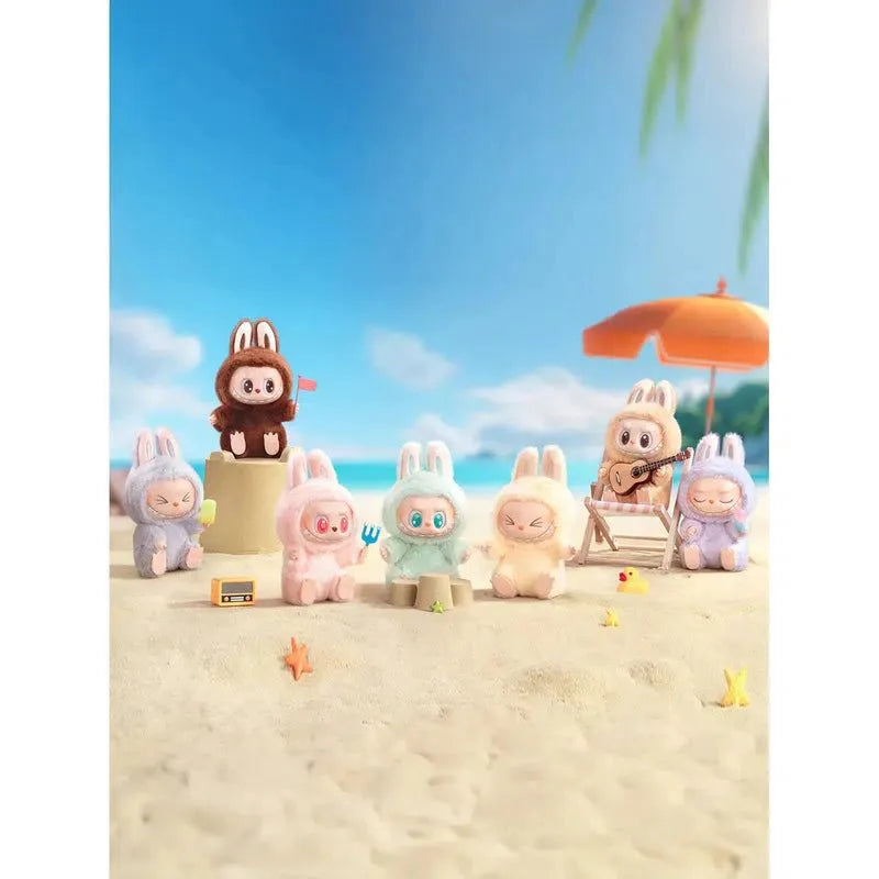 POP MART Labubu The Monsters Have a Seat sealed case with 6 blind boxes, each containing a unique vinyl plush figure with playful monster design