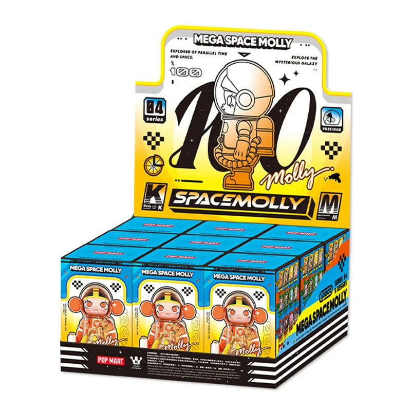 Pop Mart MEGA SPACE MOLLY 100% Series 4 Blind Box Figure