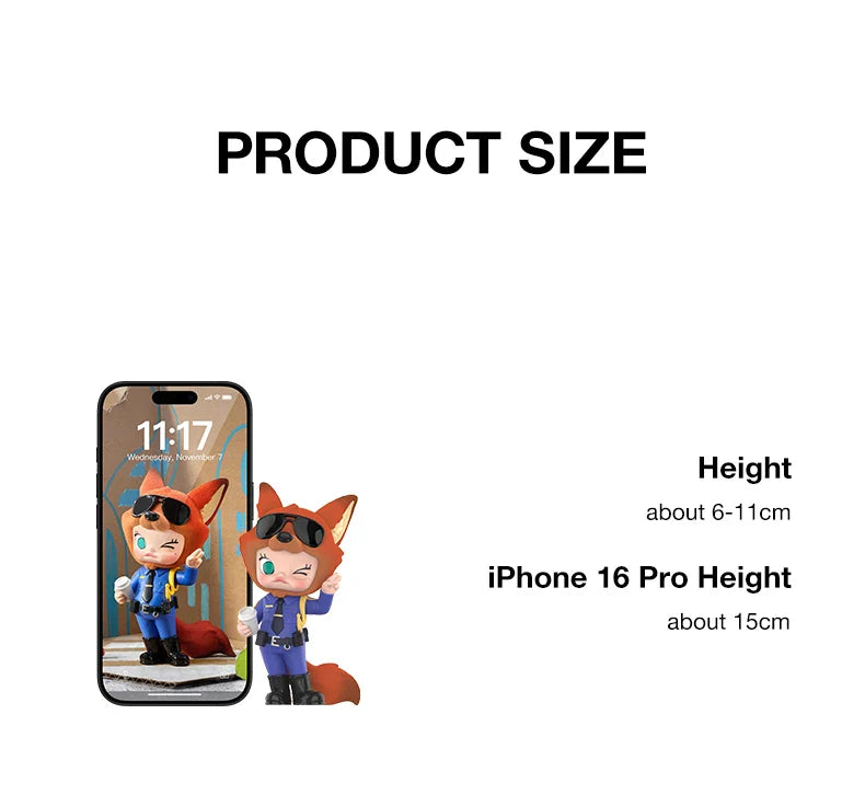 Pop Mart MOLLY × Zootopia Co-Branded Blind Box Figures