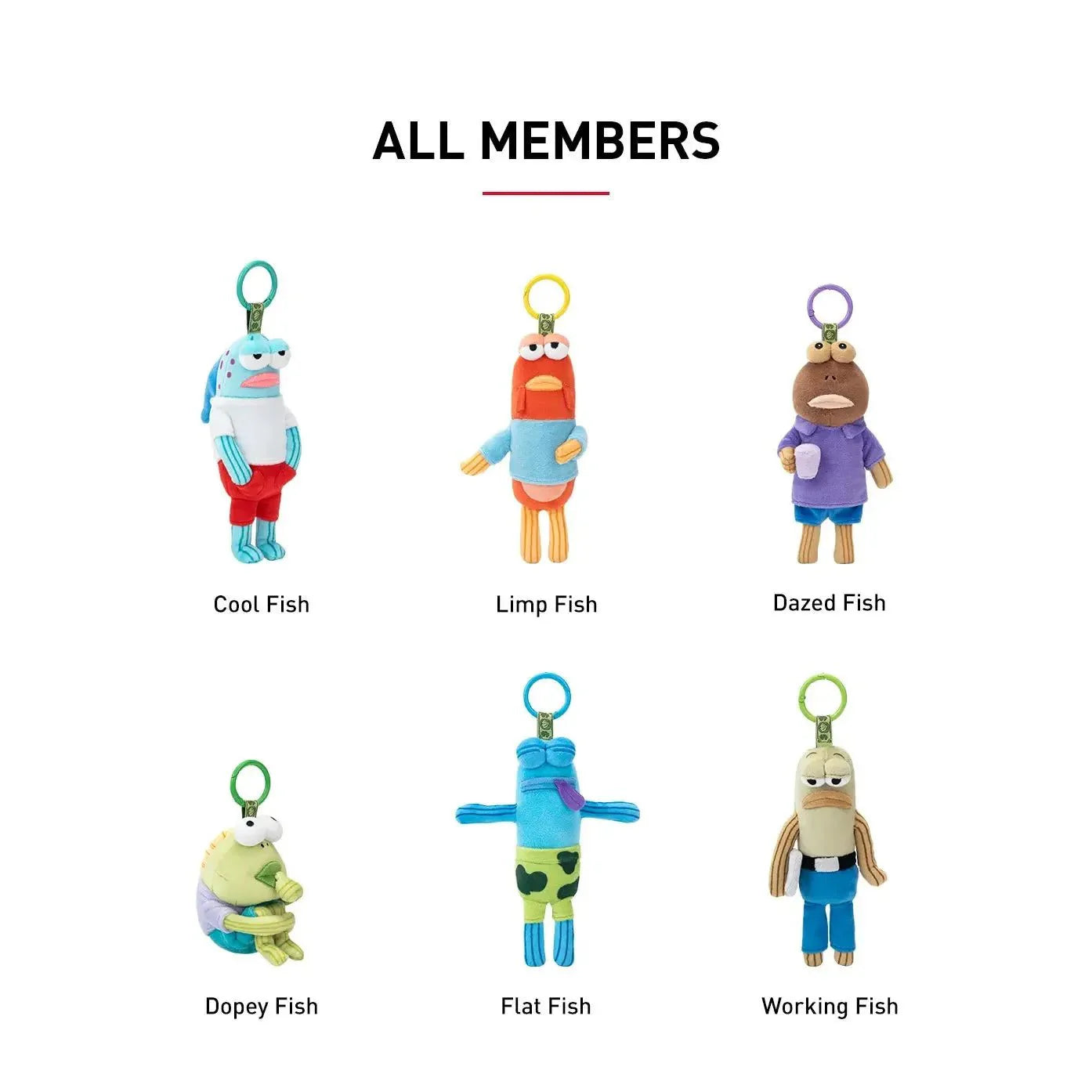 Pop Mart SpongeBob Squarepants Bikini Bottom Buddies Whimsical Plush Single Blind Box