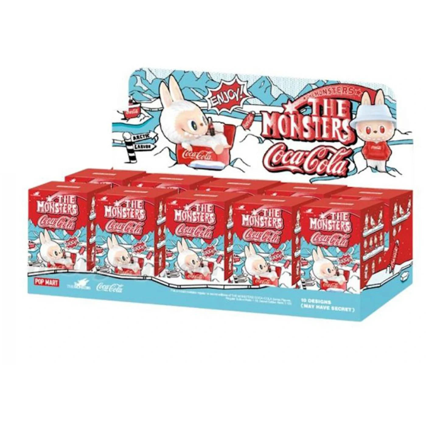 Pop Mart The Monsters Labubu Coca-Cola Series Sealed Case (10 Blind Box)