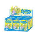 POP MART Bikini Bottom Buddies plush sealed case with 6 blind boxes featuring surprise characters from SpongeBob, soft and colorful design