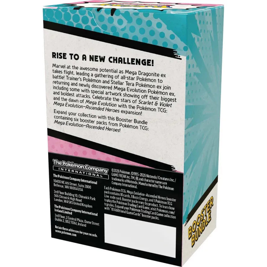 Pokemon - TCG - Ascended Heroes Booster Bundle