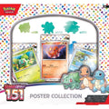 Pokémon TCG: 151 Poster Collection with 3 foil promo cards, 3 booster packs, themed poster & TCG Live code. Shipped from NZ with AU delivery available.