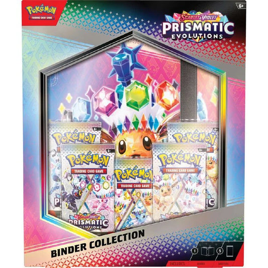 Pokemon Scarlet & Violet Prismatic Evolutions Binder Box