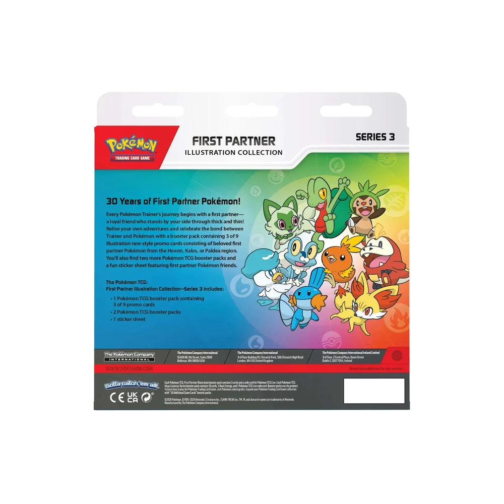 Pokémon TCG First Partner Illustration Collection Series 3