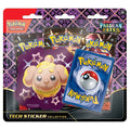Pokemon TCG Scarlet & Violet Paldean Fates Tech Sticker Blister Booster Pack