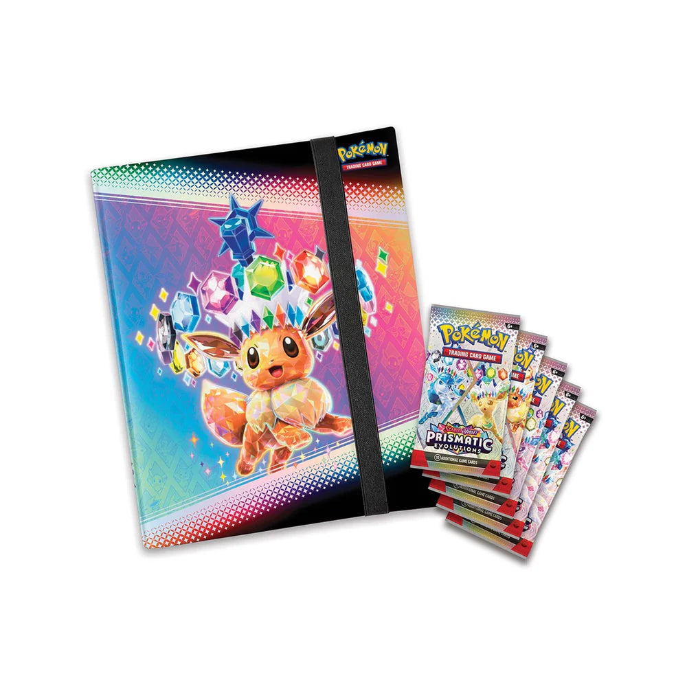 Pokemon Scarlet & Violet Prismatic Evolutions Binder Box
