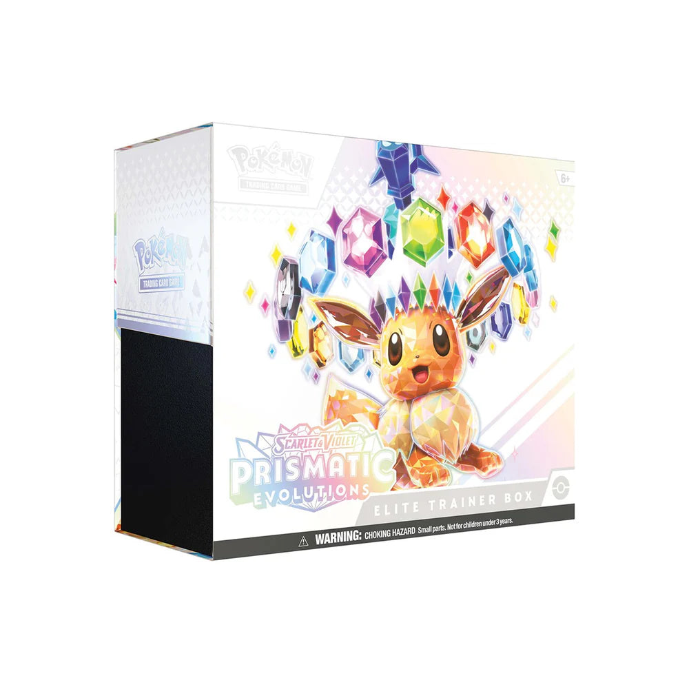 Pokemon Scarlet & Violet Prismatic Evolutions Elite Trainer Box