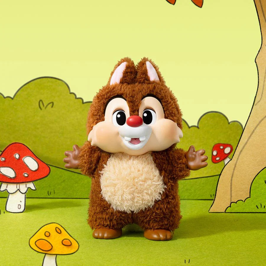 POP MART Mickey Family Together plush keychain — sealed case of 8 blind boxes with surprise Disney characters