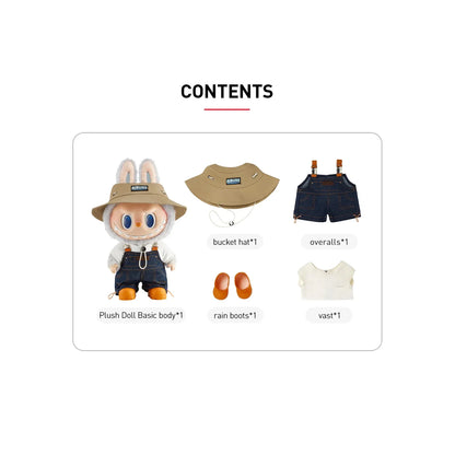 Pop Mart LABUBU The Monsters Fall In Wild Vinyl Plush Doll