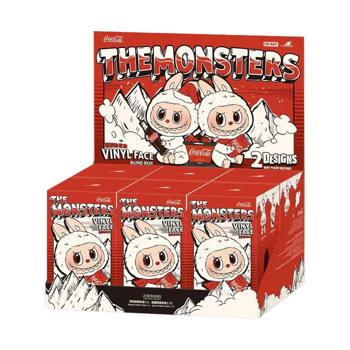 Pop Mart Labubu The Monsters Coca Cola Series Vinyl Face Sealed Case (6 Blind Box)