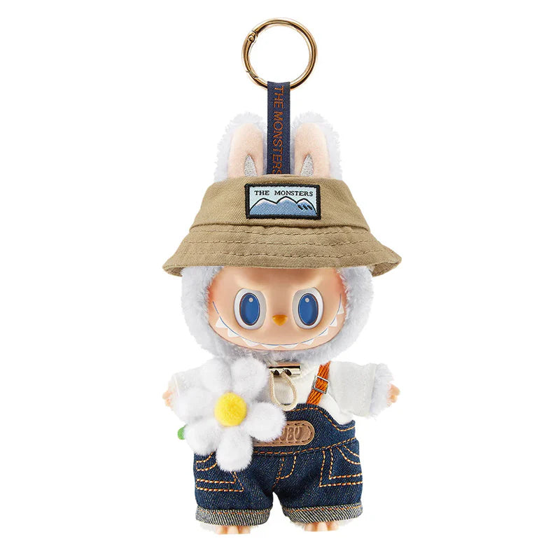 Pop Mart Labubu The Monsters Fall In Wild Vinyl Plush Doll Pendant Keychain