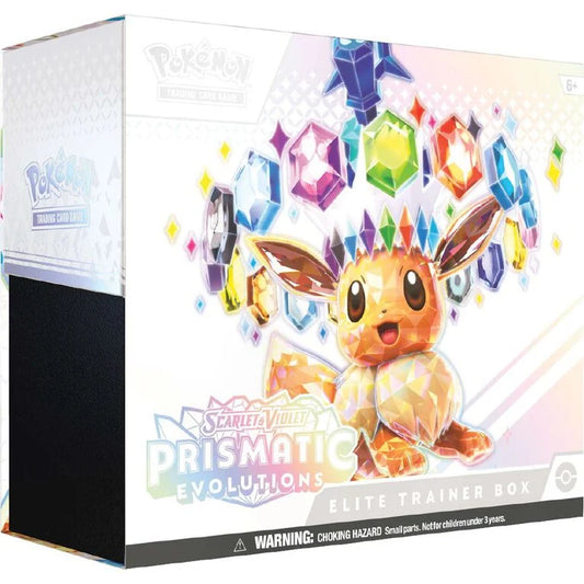 Pokemon Scarlet & Violet Prismatic Evolutions Elite Trainer Box