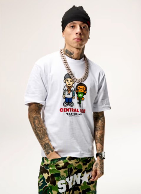 BAPE x Spotify x Central Cee Baby Milo Relaxed Fit Tee