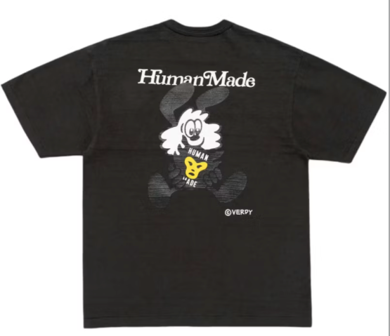 Human Made x Verdy T-Shirt Black