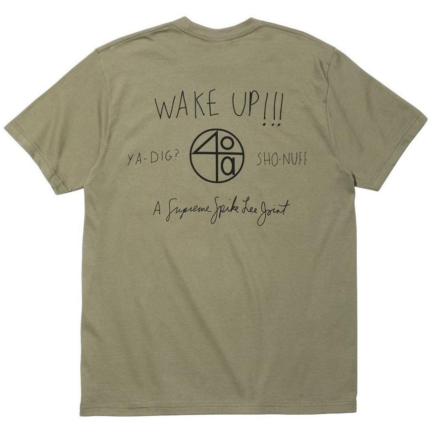 Supreme 40 Acres Spike Tee Light Olive