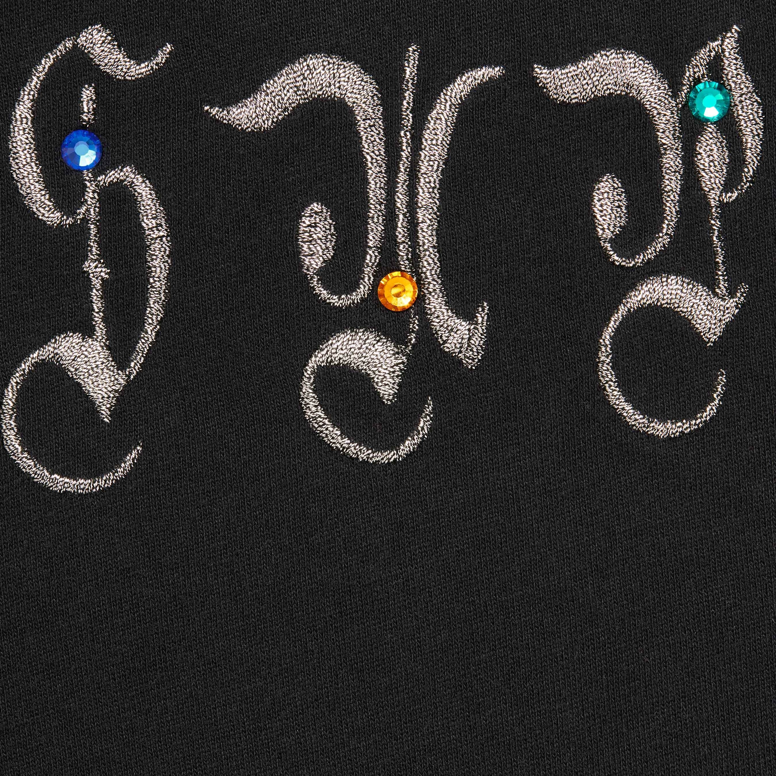 Supreme Aoi Gems Short-Sleeve Top 'Black'