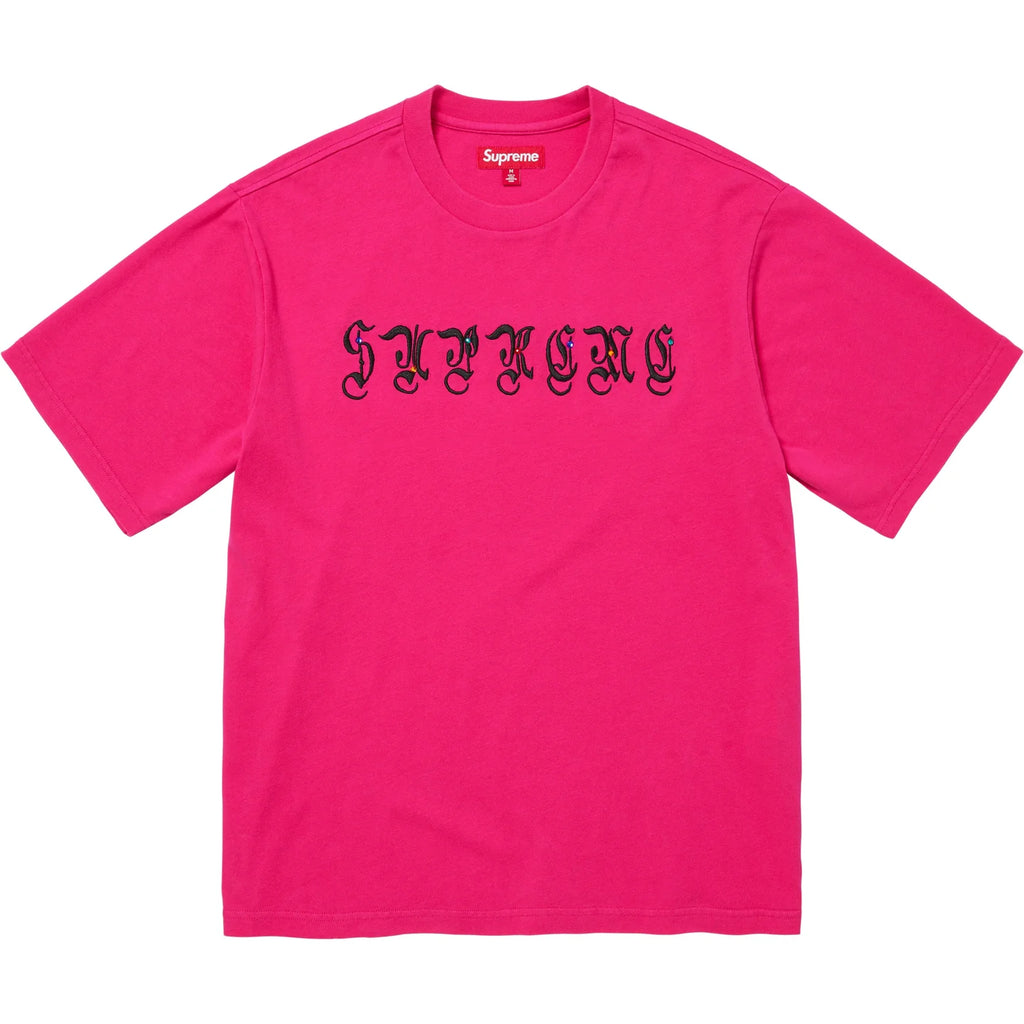 Supreme Aoi Gems Short-Sleeve Top 'Fuchsia'