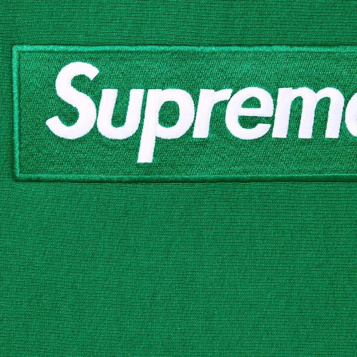 Supreme Box Logo Hooded Sweatshirt Green (24FW)