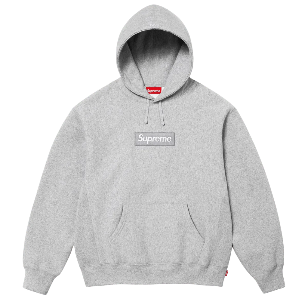 Supreme Box Logo Hooded Sweatshirt Sweatshirt (FW24) Heather Grey