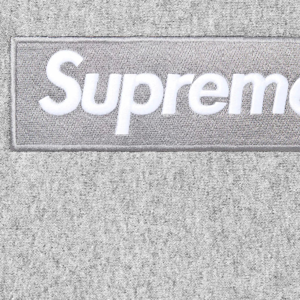 Supreme Box Logo Hooded Sweatshirt Sweatshirt (FW24) Heather Grey