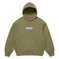 Supreme Box Logo Hooded Sweatshirt (25FW) Light Olive