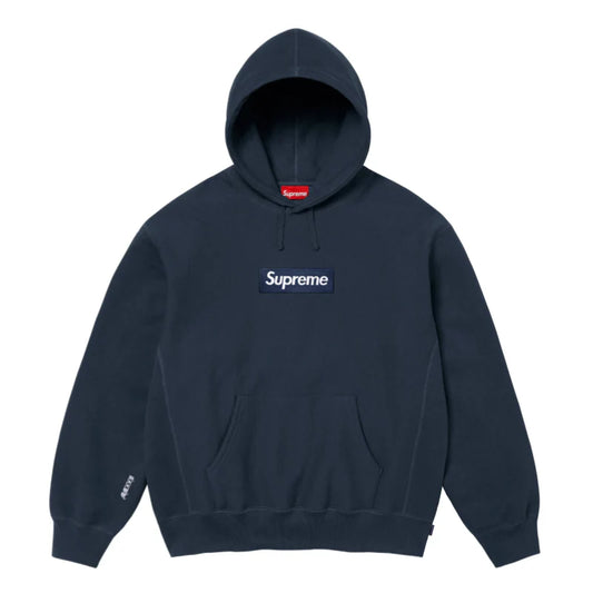 Supreme Box Logo Hooded Sweatshirt (25FW) Navy