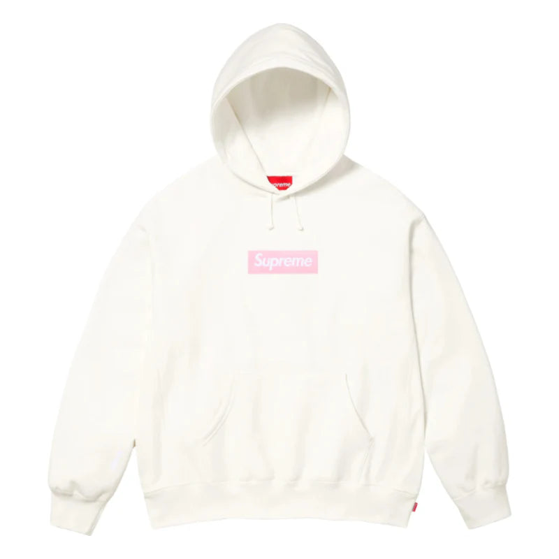 Supreme Box Logo Hooded Sweatshirt (25FW) White