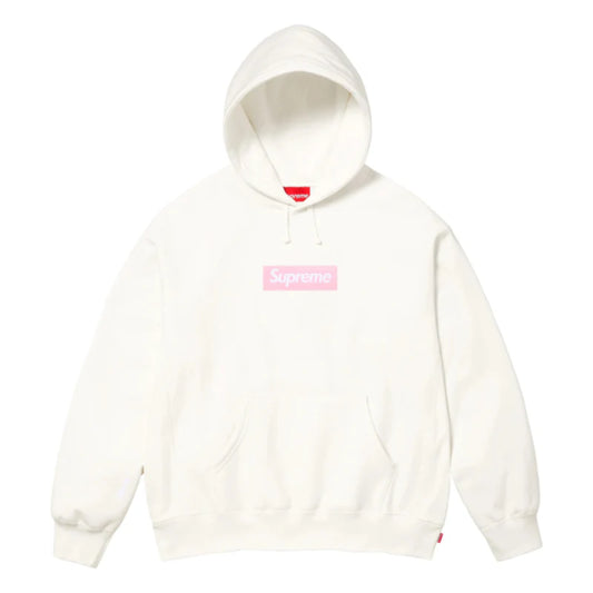 Supreme Box Logo Hooded Sweatshirt (25FW) White