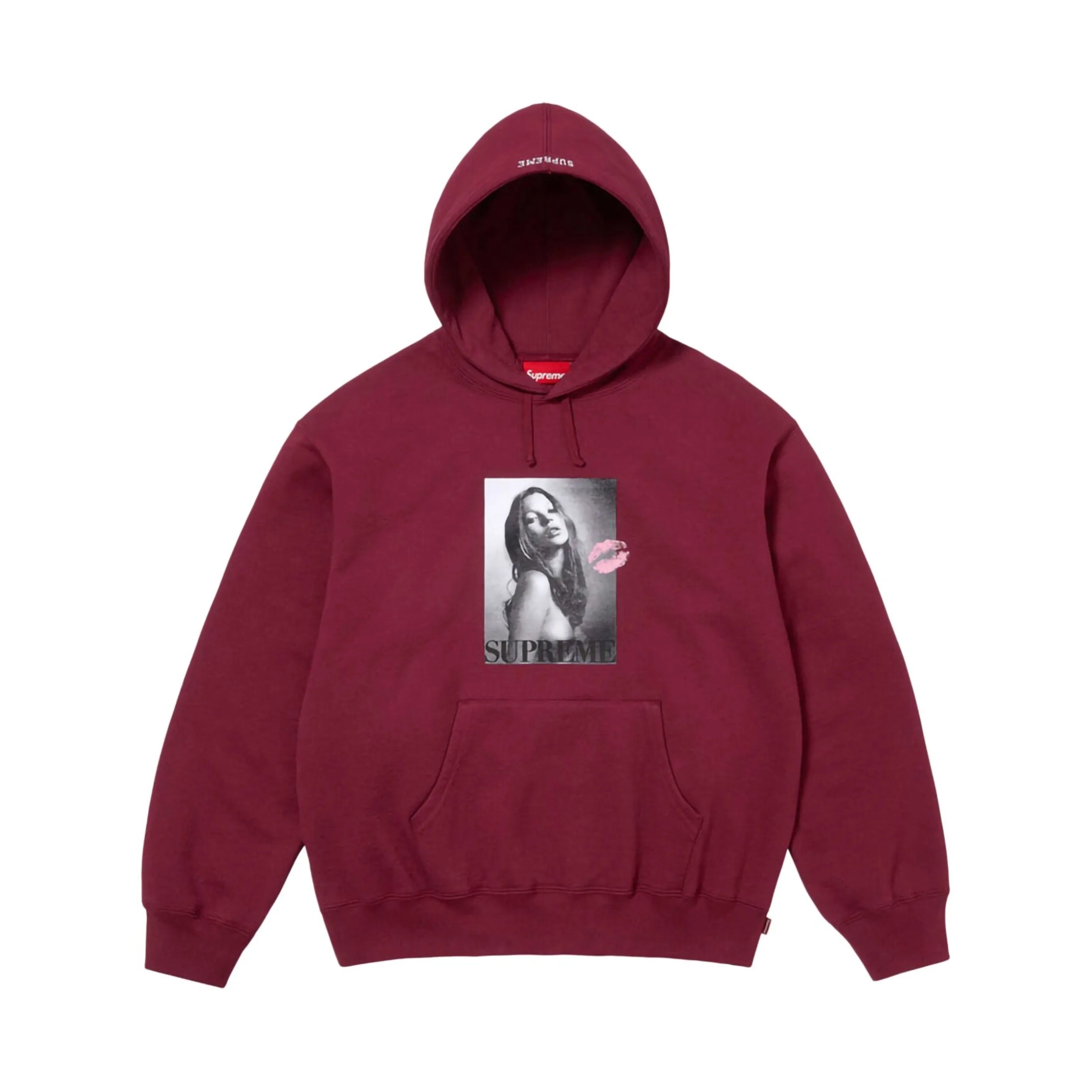 Supreme Kate Moss Hooded Sweatshirt Cardinal