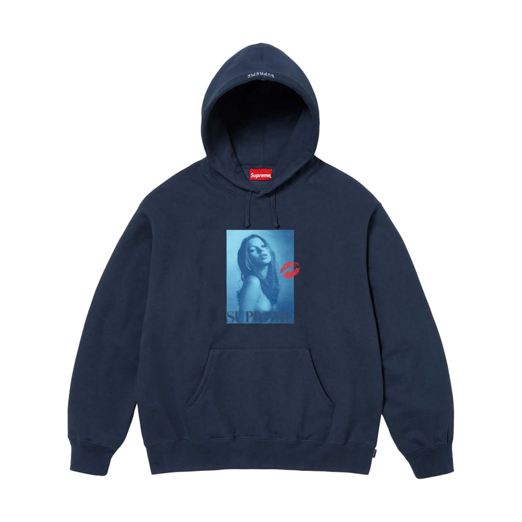 Supreme Kate Moss Hooded Sweatshirt Navy