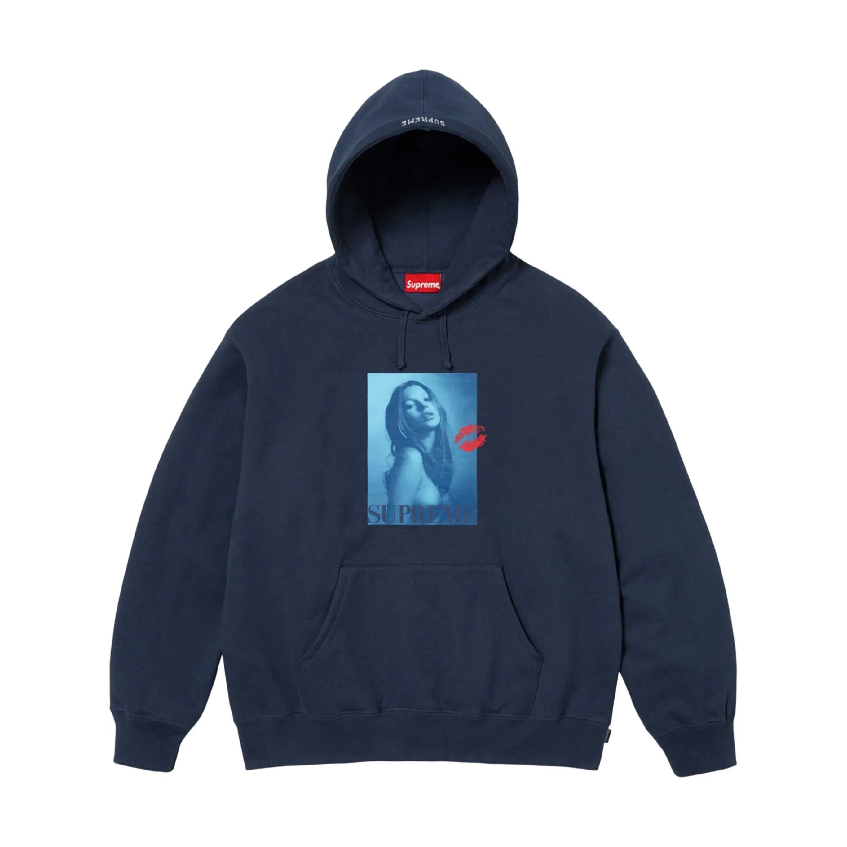 Supreme Kate Moss Hooded Sweatshirt Navy