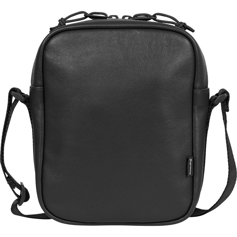 Supreme Leather Shoulder Bag "Black" (24FW)