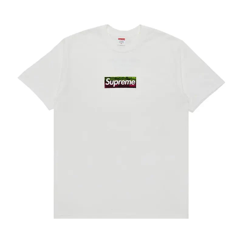 Supreme Los Angeles Fire Relief Box Logo Tee White