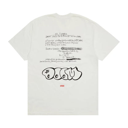 Supreme MF DOOM Tee 'White'