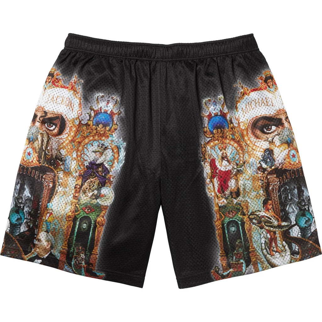 Supreme Michael Jackson Dangerous Mesh Short