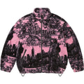 Supreme New York Fleece Jacket Pink