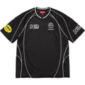 Supreme Piping Soccer Jersey Black
