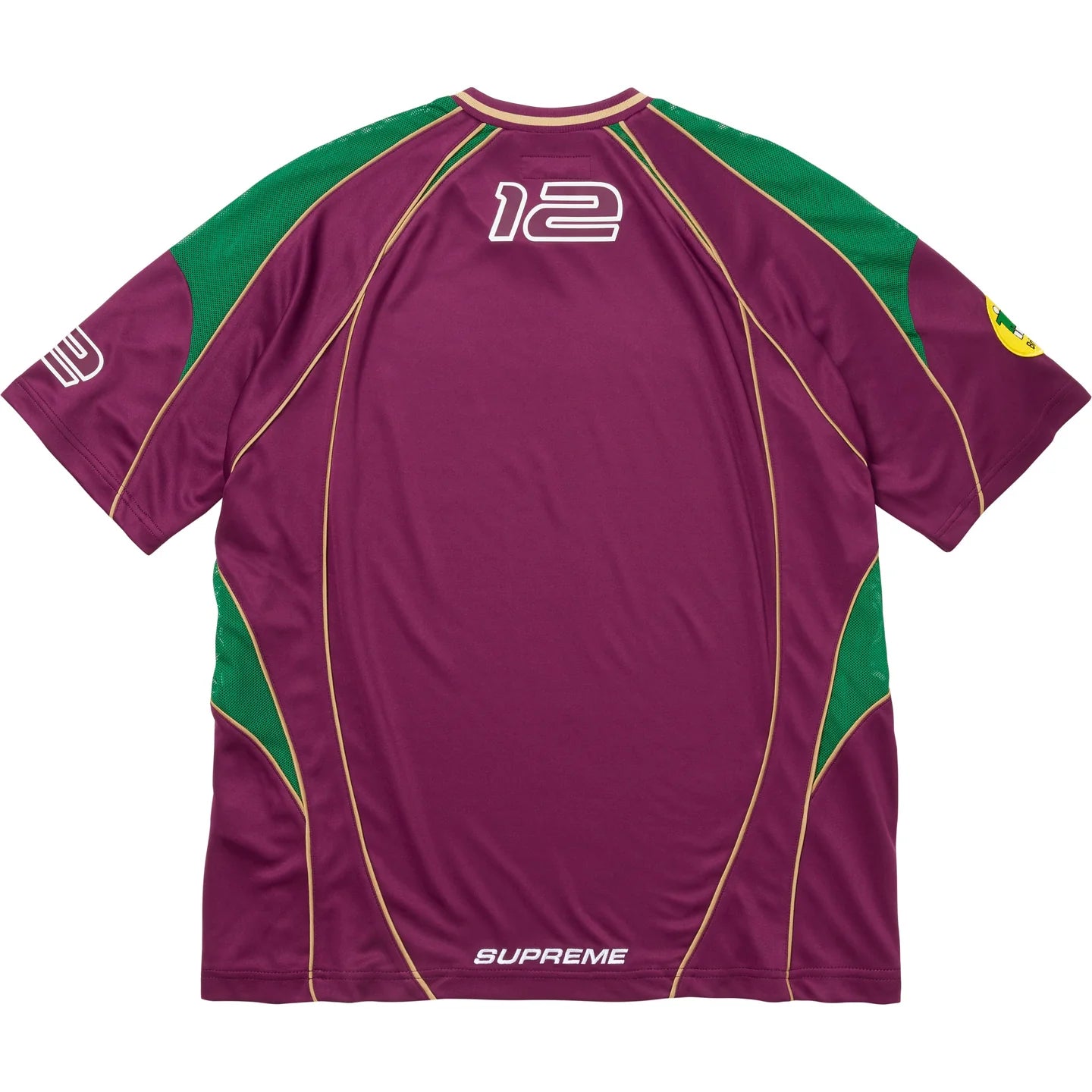 Supreme Piping Soccer Jersey 'Raspberry'