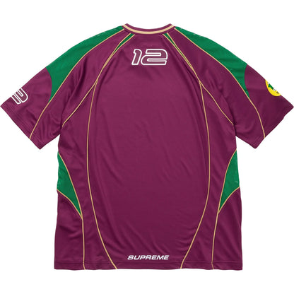 Supreme Piping Soccer Jersey 'Raspberry'