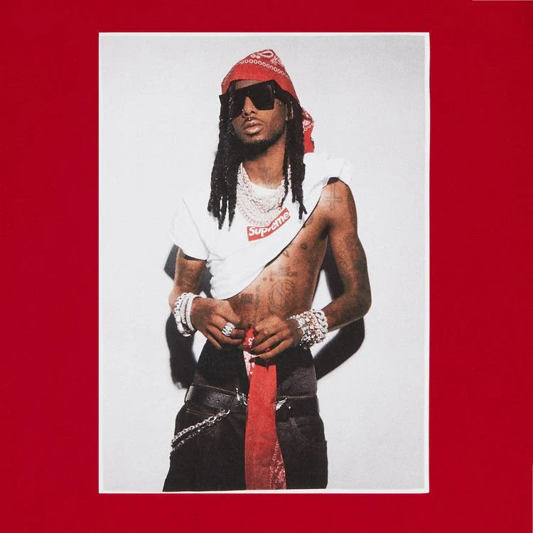 Supreme Playboi Carti Tee 'Red'