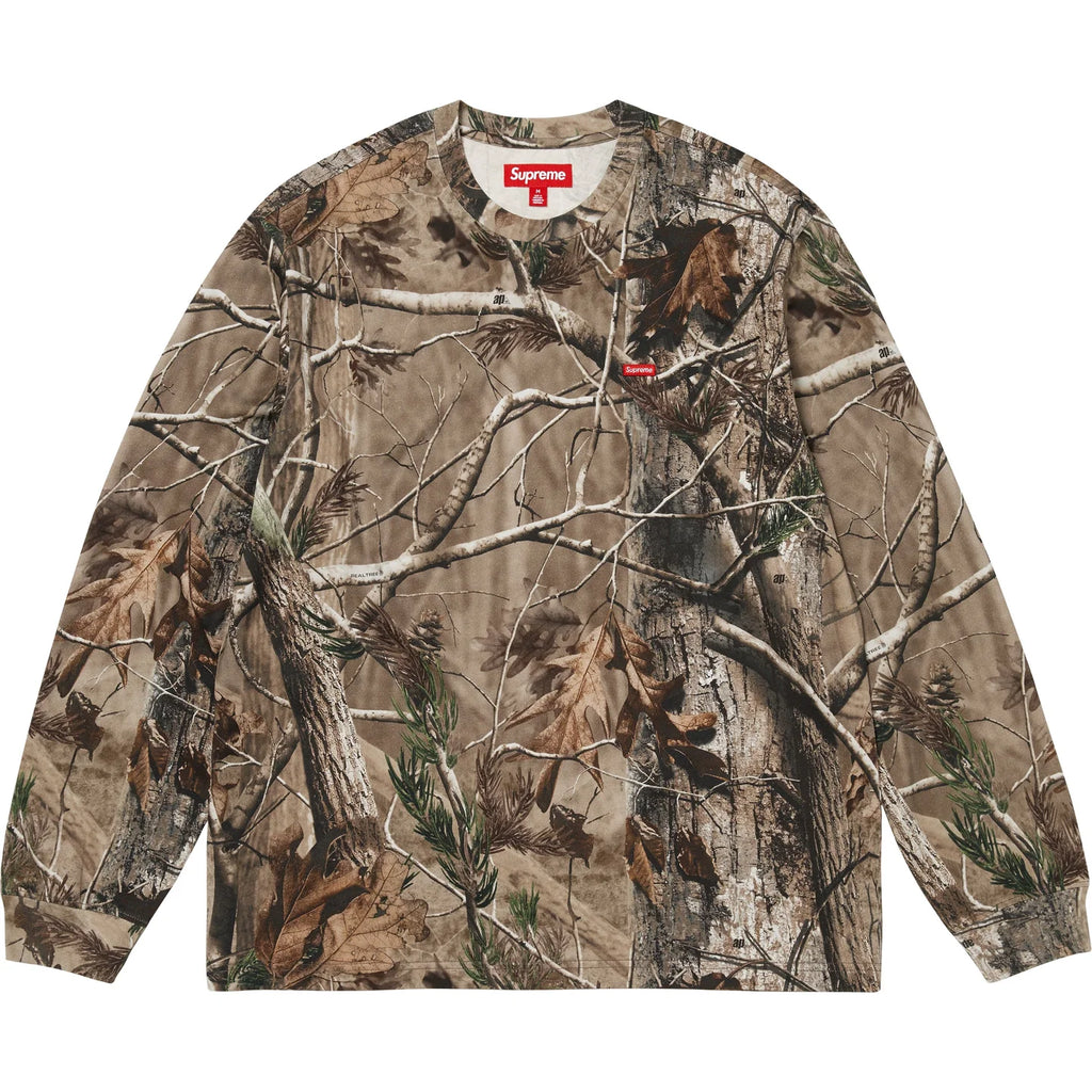 Supreme Small Box Long-Sleeve Tee Realtree AP Camo