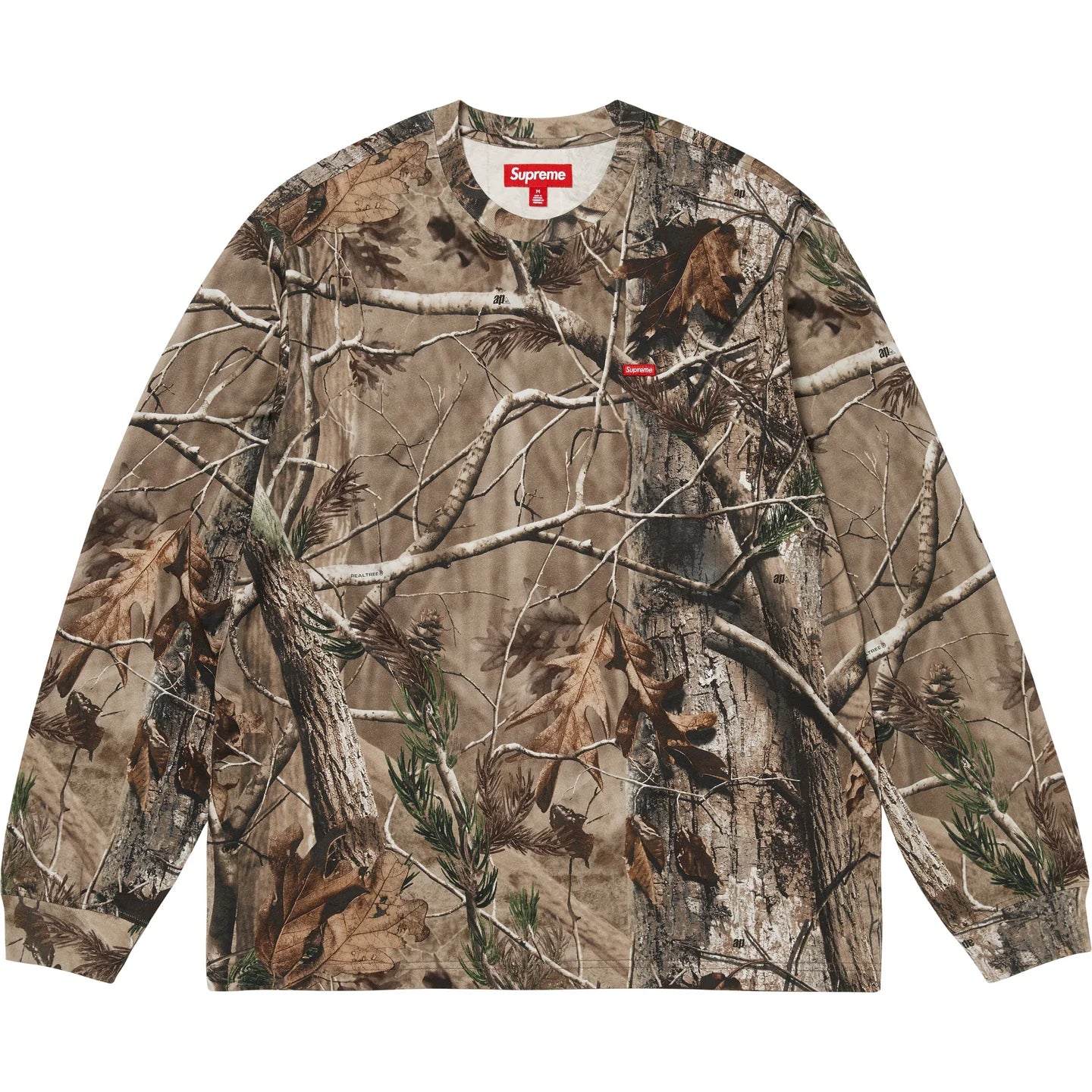 Supreme Small Box Long-Sleeve Tee Realtree AP Camo