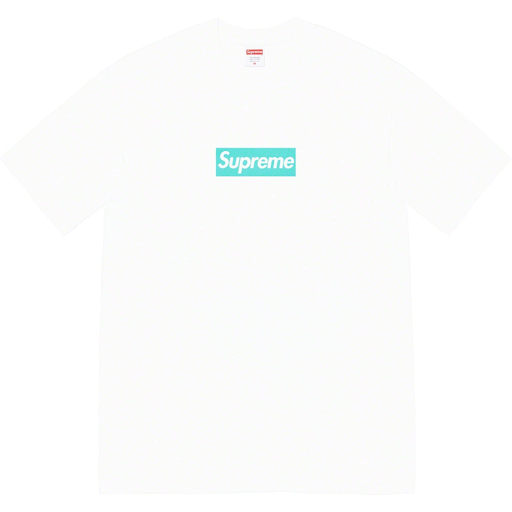 Supreme Tiffany & Co. Box Logo Tee White