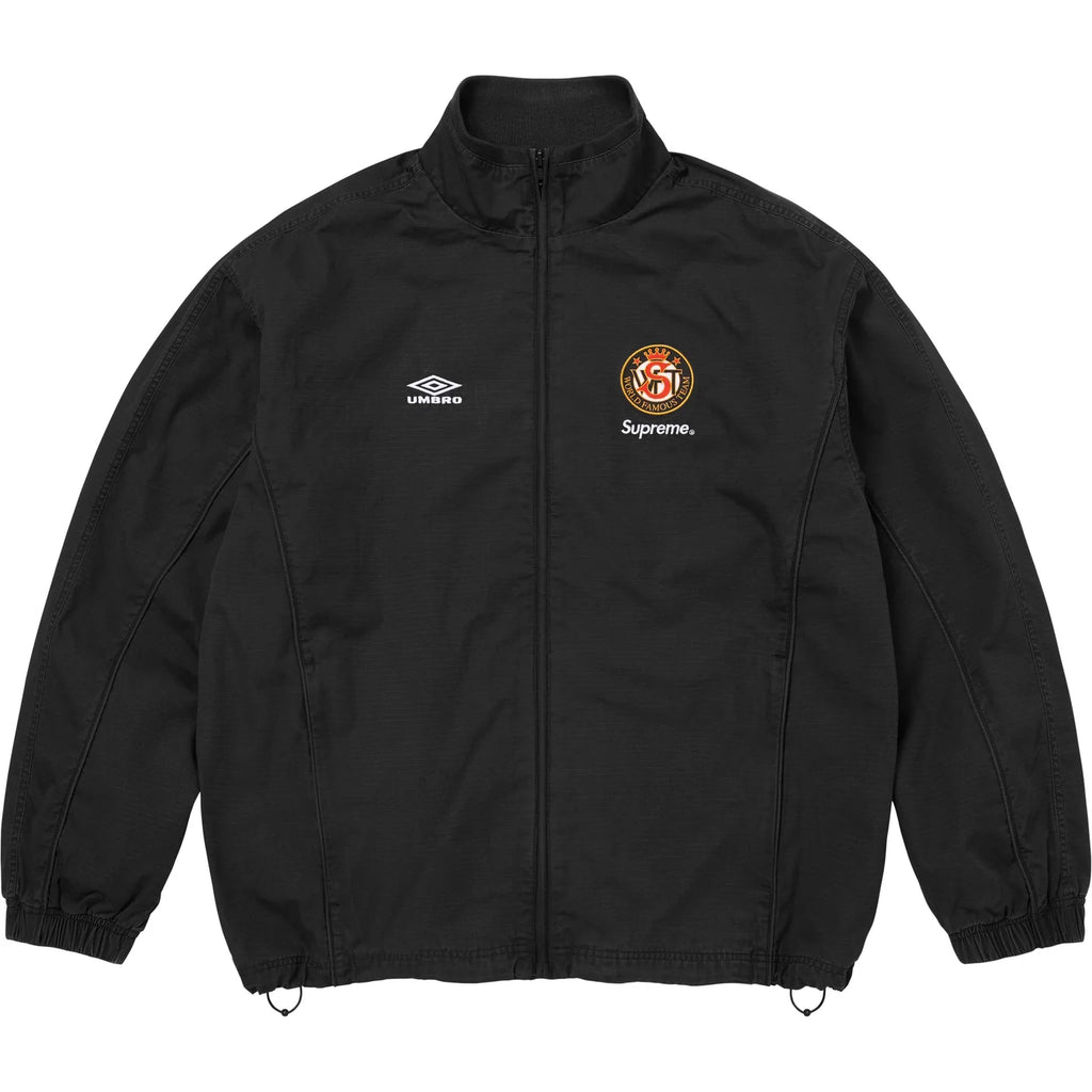 Supreme Umbro Cotton Ripstop Track Jacket Black (SS26)