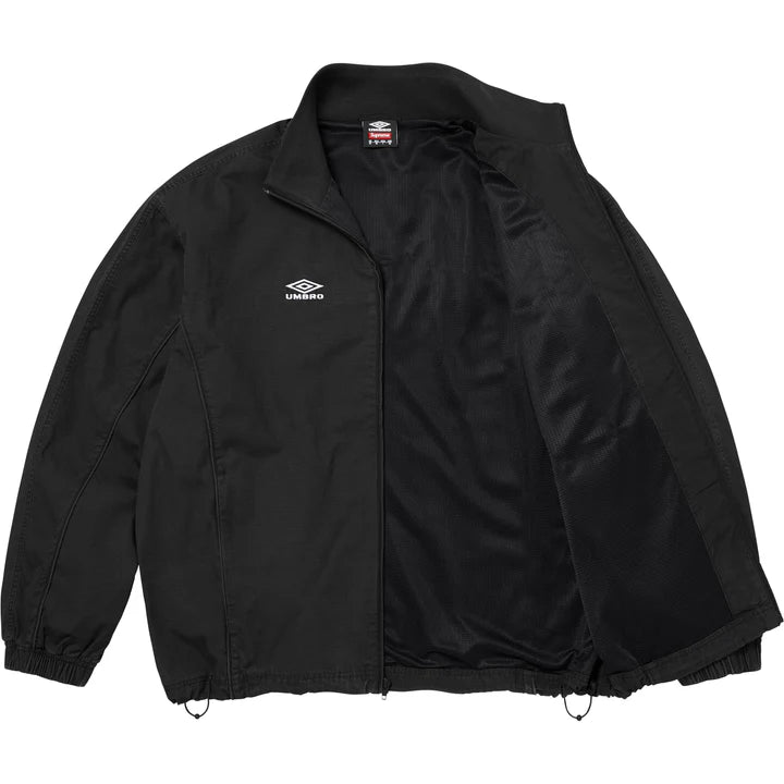 Supreme Umbro Cotton Ripstop Track Jacket Black (SS26)