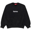Supreme Washed Box Logo Crewneck Black (SS25)
