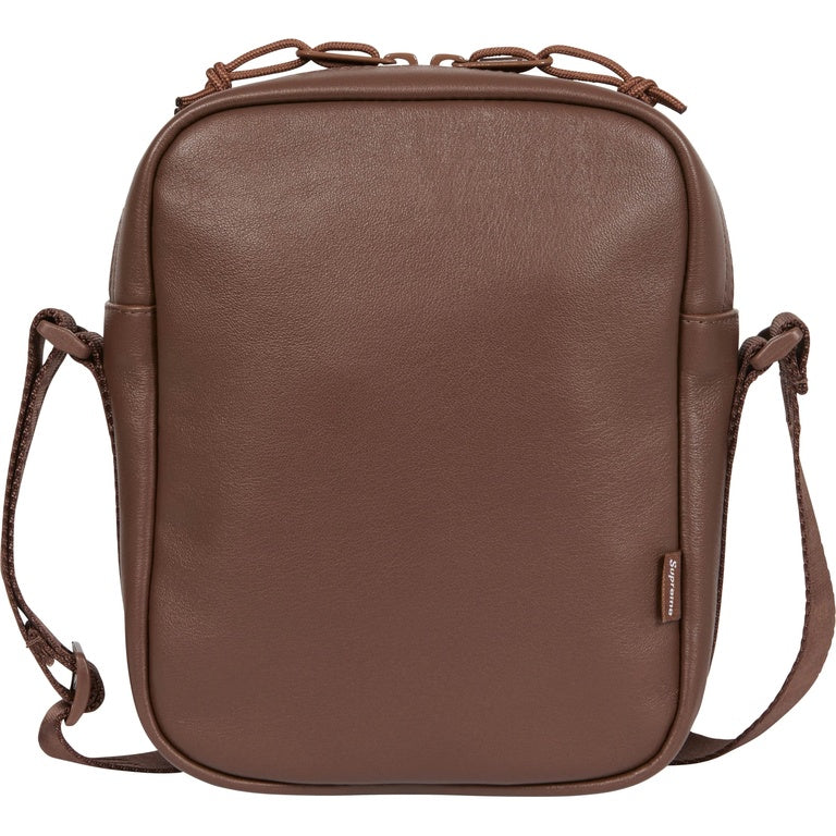 Supreme Leather Shoulder Bag "Brown" (24FW)