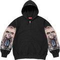 Supreme Michael Jackson Dangerous Zip Up Hooded Sweatshirt Black